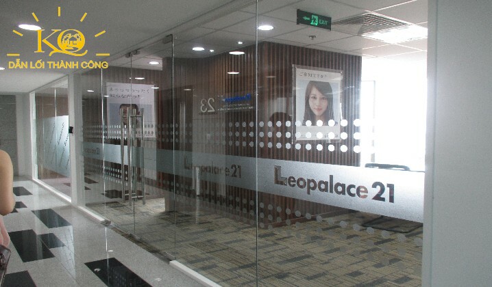 Hình chụp văn phòng hoàn thiện tại Lim Tower